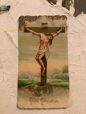 Santino ORAZIONE A GESÙ CROCIFISSO 1898