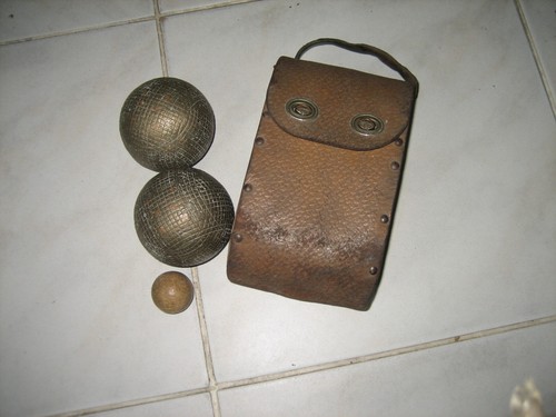 Ancienne paire boules de - paire,