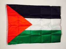 BANDIERA PALESTINA 90x60cm - BANDIERA PALESTINESA 60 x 90 cm foro per asta - Nuo