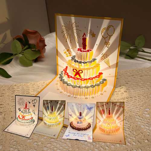 Biglietto compleanno pop - compleanno,