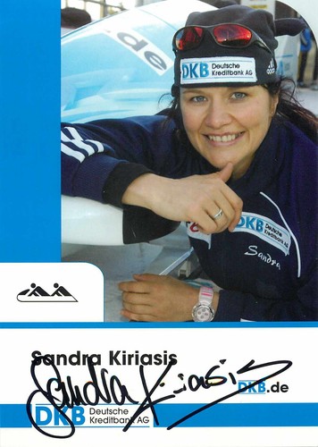 Autografo sandra kiriasis - autografo,