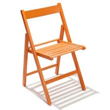 4 SEDIA PIEGHEVOLE IN LEGNO DA