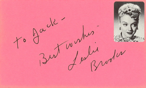 Scheda indice leslie brooks - indice,