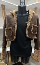 PIANO DOLCE CARLOTTA GIUBBOTTO IN PELLE usato PRE-OWNED donna tg. 42 XXM080L