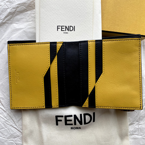 Portafoglio fendi bifold nero - fendi,