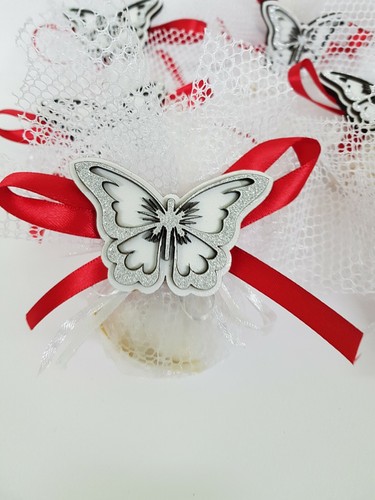 Farfalle legno strass con - farfalle,