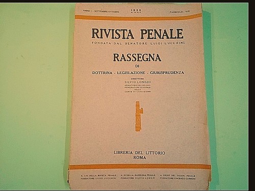 Rivista penale settembre - rivista,