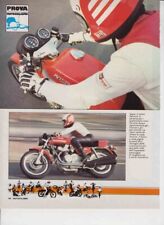 PUBBLICITA'  ADVERTISING-MOTO MV AGUSTA 750 AMERICA 1976 MAXIMOTO MOTOITALIANE