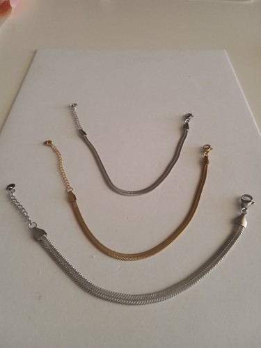 Bracciale colore argento oro - bracciale,