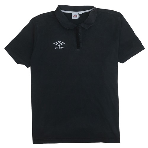 Polo uomo umbro nera - uomo, 2xl