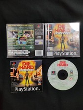 Die Hard Trilogy 2 Viva Las Vegas PS1 UK PAL Complete 