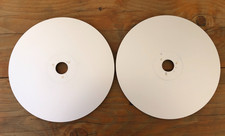 PAIR OF ORIGINAL AEG DIN PLATE