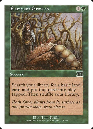 Mtg rampant growth 6th - mtg,