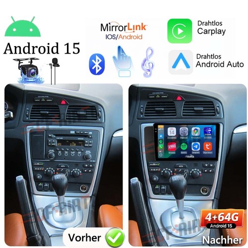 Autoradio 64gb android - 4+64gb, 15