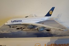 Herpa Wings 1:500 515986 - Airbus A380-800 Lufthansa D-AIMA con scatola originale