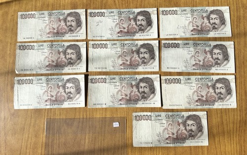 Lotto banconote lire 100000 - lotto,
