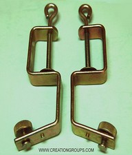 2 morsetti da tavolo per