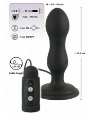 Plug anale vibrante in
