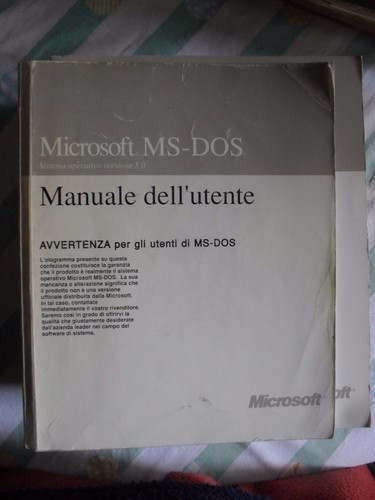 Microsoft dos versione 0 - dos, 5.0