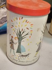 Latta di caramelle dure vintage Fanny Farmer