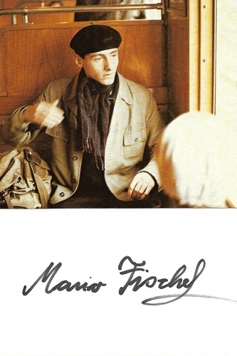 Mario fischel autografo - fischel,