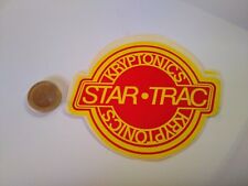ADESIVO STICKER VINTAGE KLEBER ROSSO STAR TRAC 