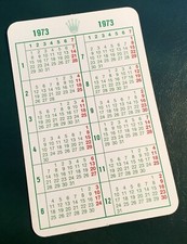 ROLEX Calendar 1973 Cosmograph
