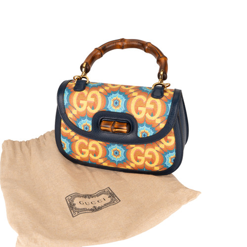 Gucci borsa top handle bamboo - top,