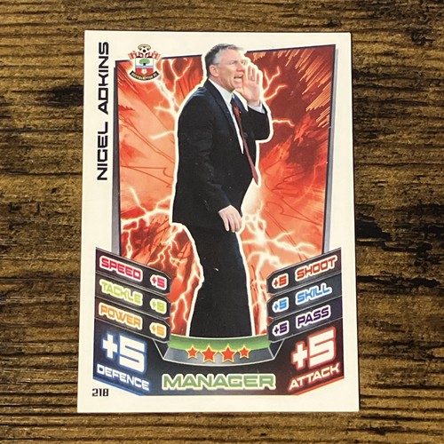 Scheda manager match - manager, attax