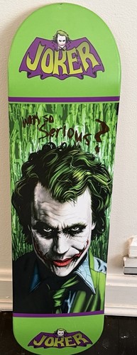Joker skateboard deck - skateboard,