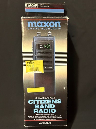 Radio maxon citizens band - citizens,