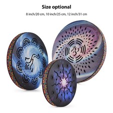 Strumento a percussione etnico batteria oceanica 10 pollici modello batteria dipinto betulla MRCW