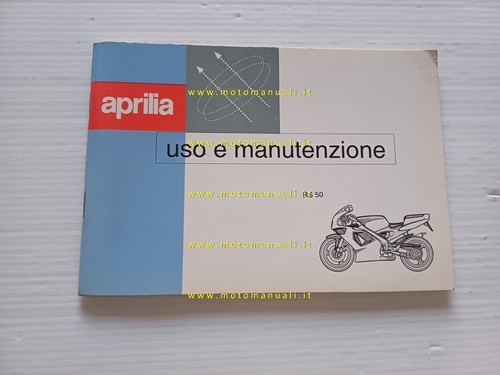 Aprilia 1995 manuale - aprilia, uso