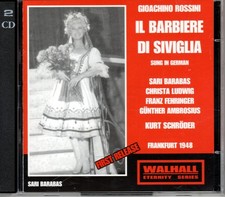 ROSSINI - IL BARBIERE DI SIVIGLIA - BARABAS - LUDWIG - SCHRODER - FRANKFURT - 48