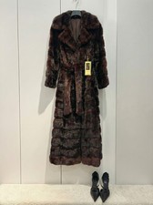 Cappotto lungo pelliccia