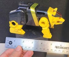 Figurina Power Rangers ORSO GIALLO 1994 NINJAZORD vintage - adesivo decalcomania originale