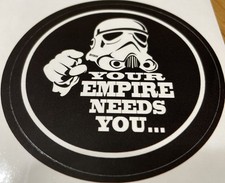 (Peel & Stick) Adesivo: STAR WARS - Storm Trooper - Il tuo impero ha bisogno di te!