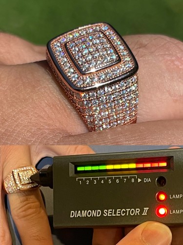 Anello uomo vero placcato oro