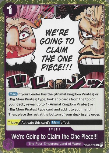 One piece english - piece, 500