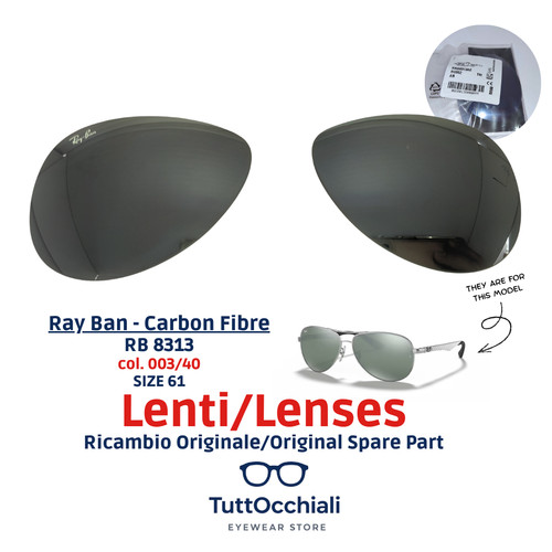 Lenti ricambio originali ray - lenti,