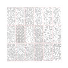 18x painting stencil modelli