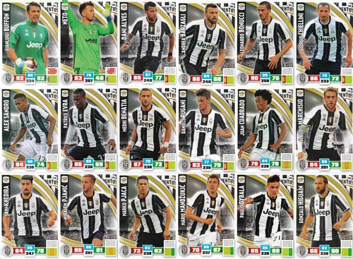 Cards juventus calciatori - cards,