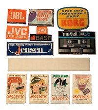 Sticker adesivi vintage anni