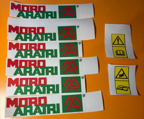 Kit adesivi moro aratri - moro,