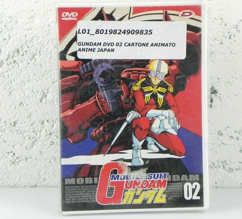Gundam mobile suit dvd cartone - dvd,