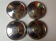 FIAT 130 COPPE RUOTE SET  WHEELS CUPS  OLD STOCK