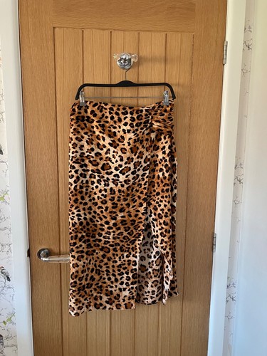 Gonna zara stampa animalier - zara,