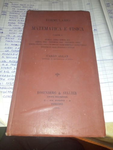 1840n formulario matematica - 1840n, di