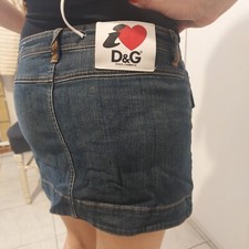 Gonna jeans vintage - jeans, d&g