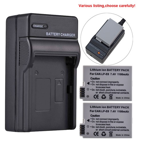 Batteria caricatore e8 - batteria, lp-e8